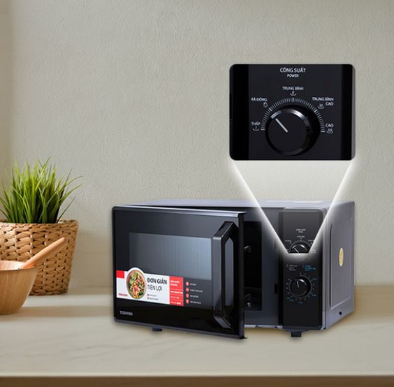 Lò vi sóng Toshiba 24 lít MW2-MM24PC(BK) - hình 3